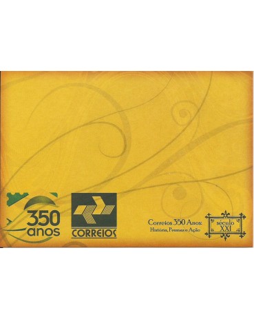 POSTAL 350 ANOS DOS CORREIOS - LOGOMARCA ANTIGA  - 8585